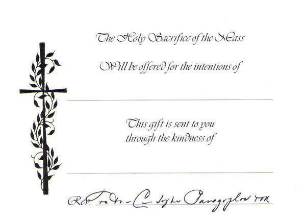 Mass Remembrance For Your Intentions - Image 2