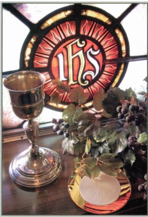 Mass - IHS Stained Glass