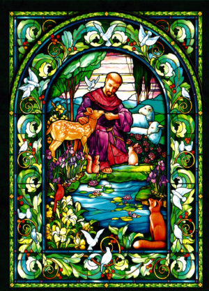 Triduum - Stained Glass St. Francis