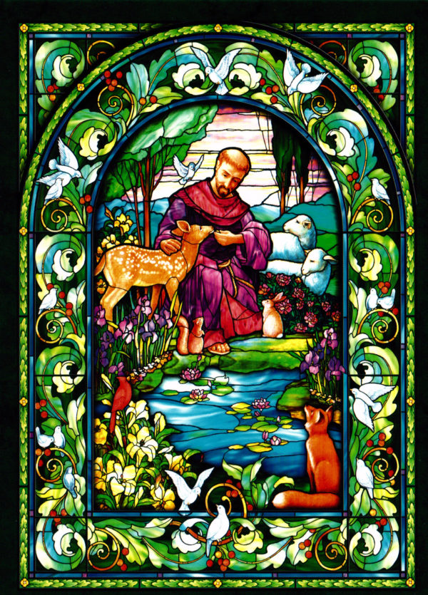Triduum - Stained Glass St. Francis