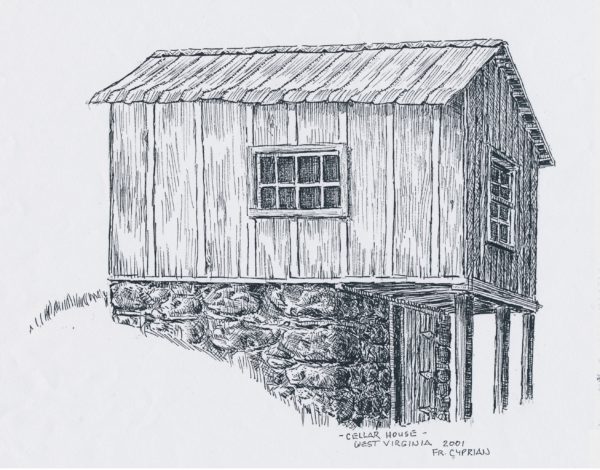 Barn Note Cards - drawings by Fr. Cyprian Mercieca, T.O.R. - Image 5