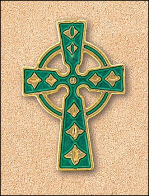 Celtic Cross Pin