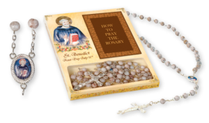 St Benedict Rosary & Booklet