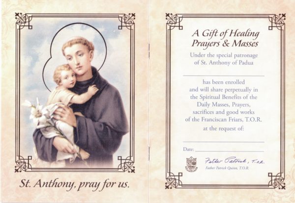 St. Anthony "Health & Hope" Perpetual Enrollment - Image 3