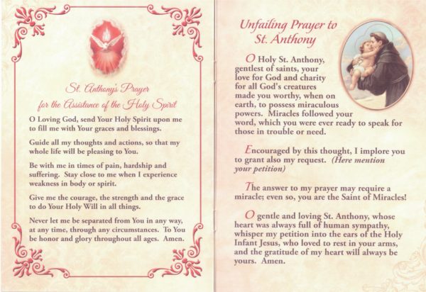 St. Anthony "Health & Hope" Perpetual Enrollment - Image 4