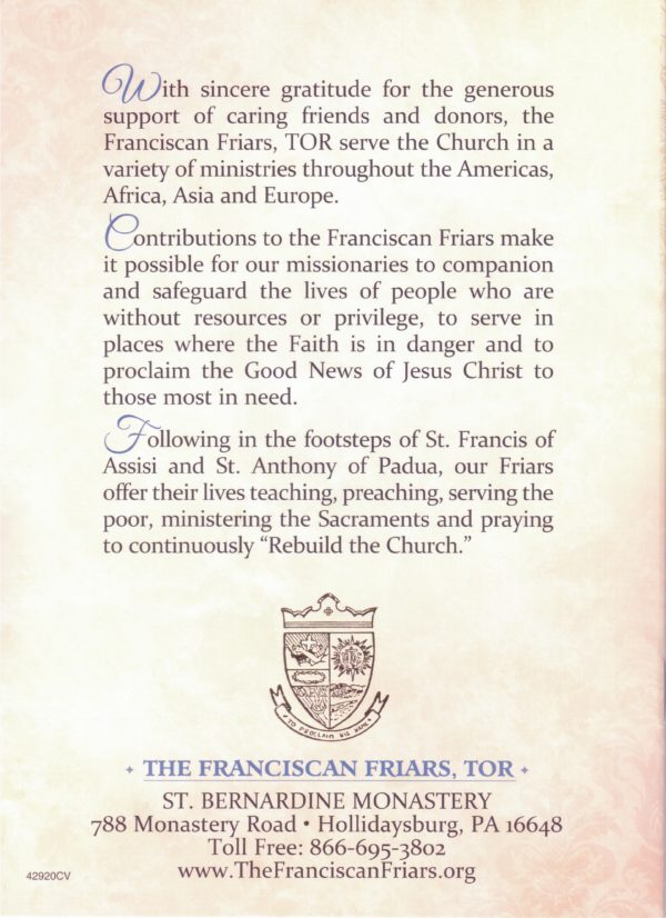 St. Anthony "Health & Hope" Perpetual Enrollment - Image 5