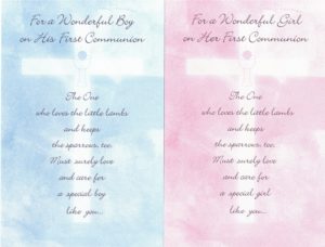 First Communion