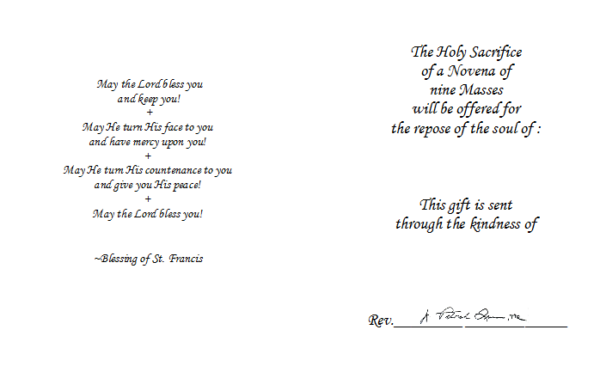 Novena - The Lord is My Shepherd (Deceased) - Image 2