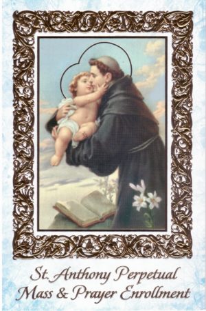 St. Anthony Perpetual Mass & Prayer Enrollment