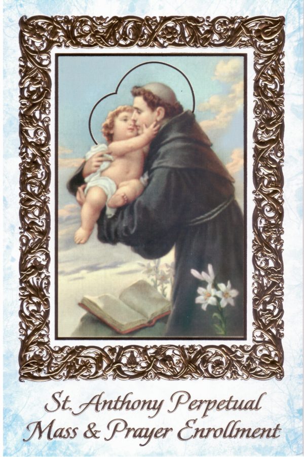 St. Anthony Perpetual Mass & Prayer Enrollment